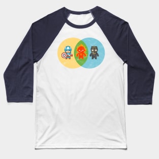 Six Degrees of Human Torch Baseball T-Shirt